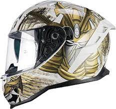 Casco Moto Integrale CGM 363S SHOT NIPPO - bianco oro