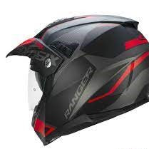 Casco Moto Integrale CGM 666G TWIN RANGER - nero rosso opaco