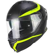 Casco Moto Integrale CGM 363X SHOT RUN - nero giallo fluo opaco