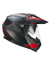 Casco Moto Integrale CGM 666G TWIN RANGER - nero rosso opaco