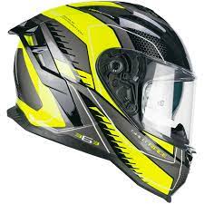 Casco Moto Integrale CGM 363G SHOT RACE - nero giallo fluo