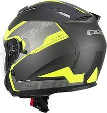 Casco Open face jet CGM 136S DNAA APACHE - grafite giallo fluo opaco