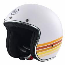 Casco Moto Jet Custom Bhr 811 - cool white