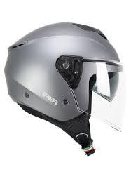 Casco Open face demi jet CGM 126A IPER MONO - antracite satinato