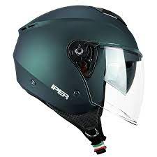 Casco Open face demi jet CGM 126A IPER MONO - petrolio satinato