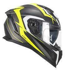 Casco Moto integrale CGM 311G BLAST SPORT - nero giallo fluo opaco