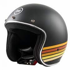 Casco Moto Jet Custom Bhr 811 - Cool black