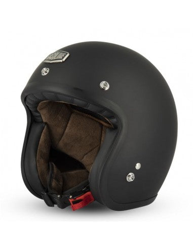 Casco Moto Gasoline S250 CAFE RACER - Matt black